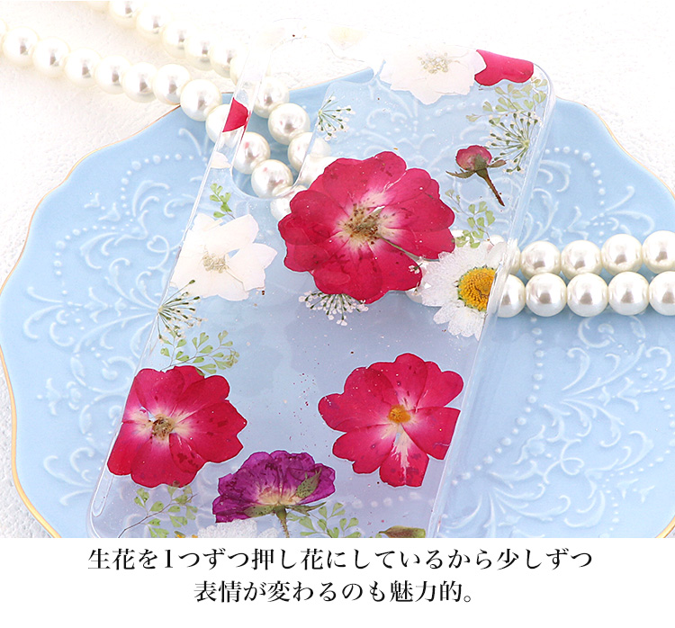 ,Mページ★押し花ケース スマホケース ハードケース 全機種対応 iPhone17 iPhone17 Pro Max